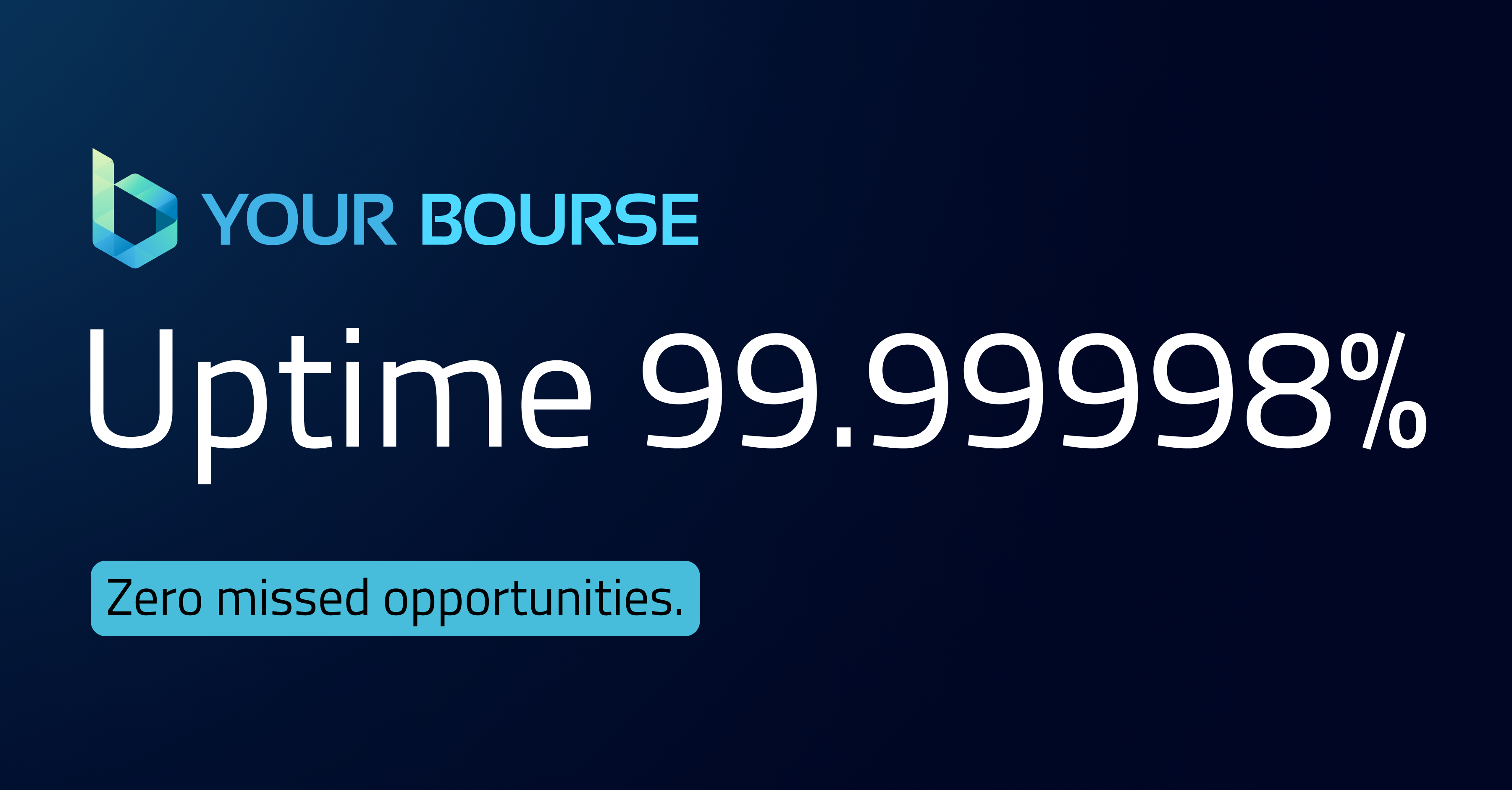 your bourse uptime stats poster