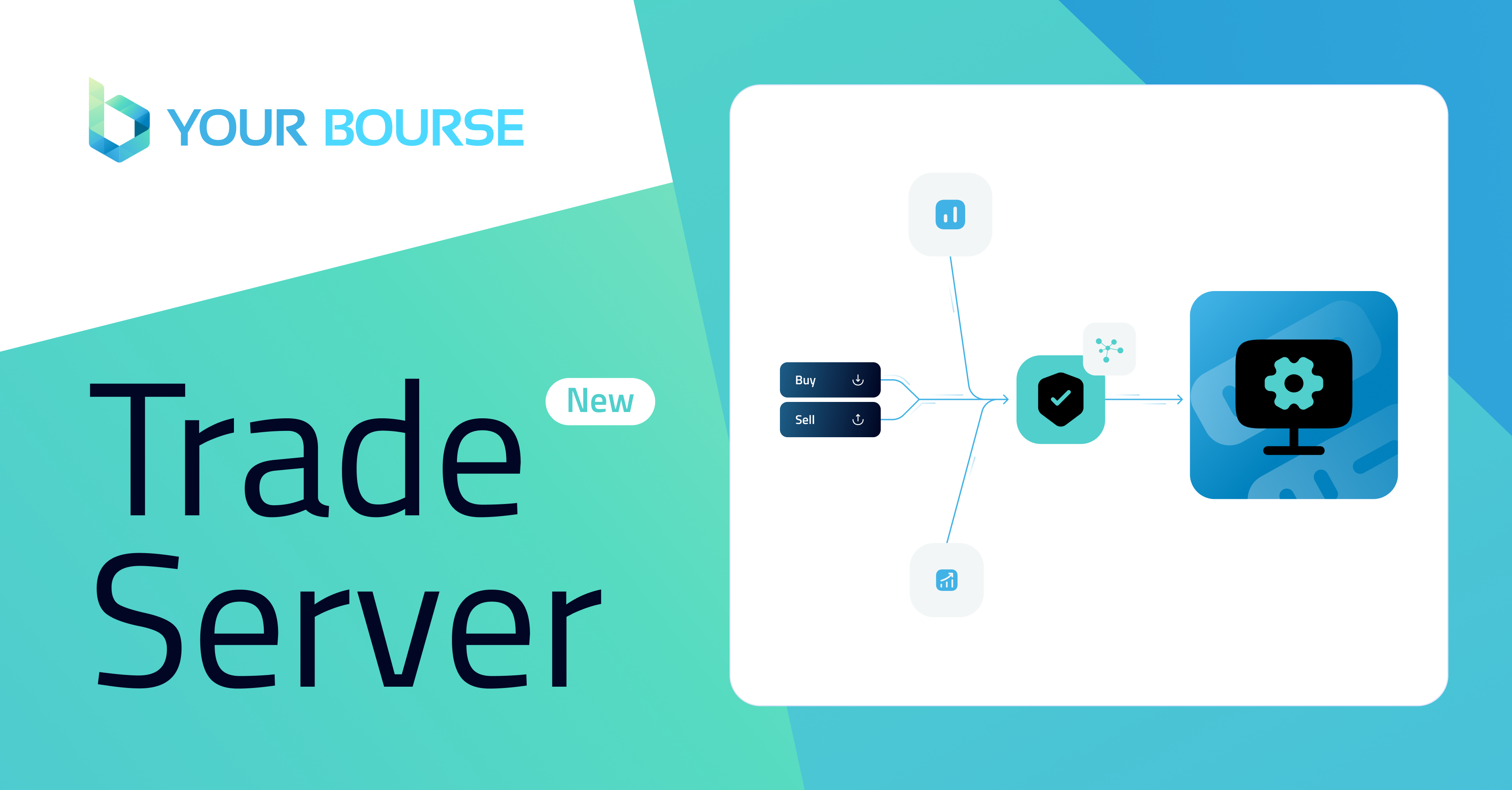 your bourse trade server launch poster