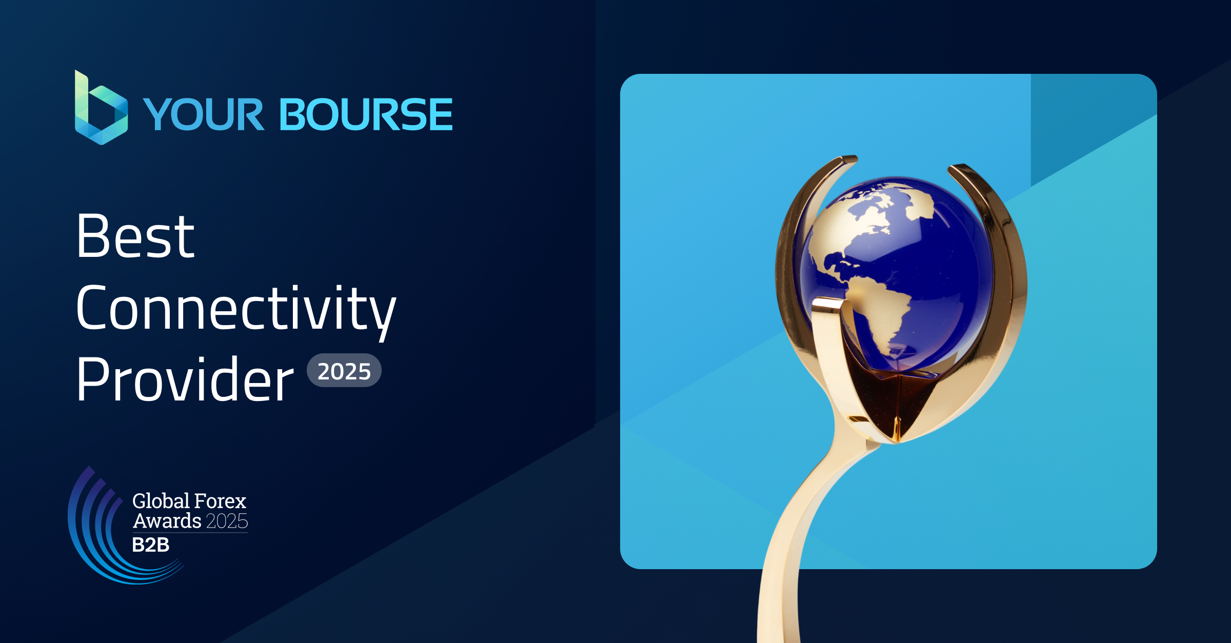 your bourse wins best connectivity provider award 2025