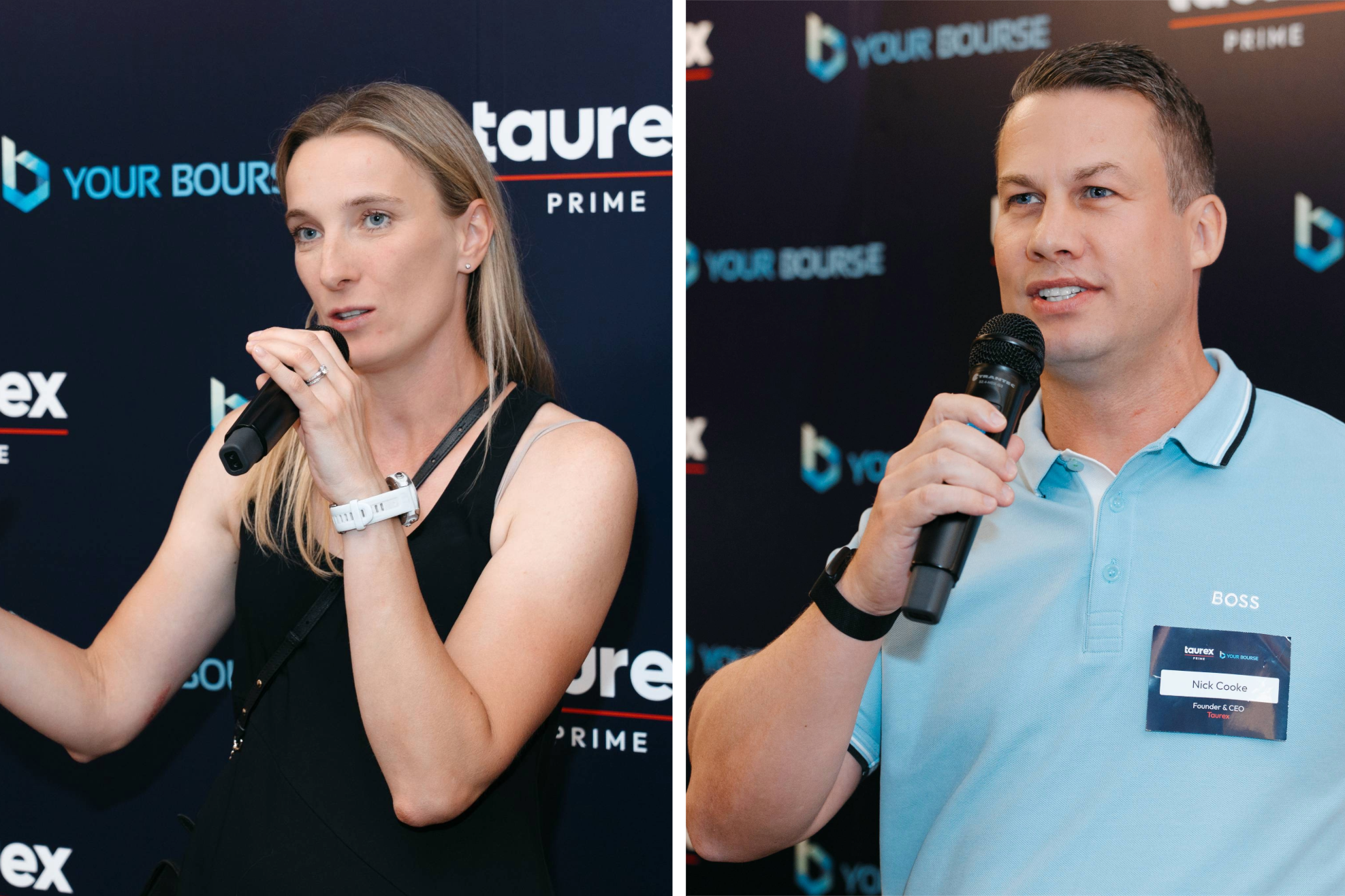 your bourse taurex prime elina pedersen nick cooke speech photo